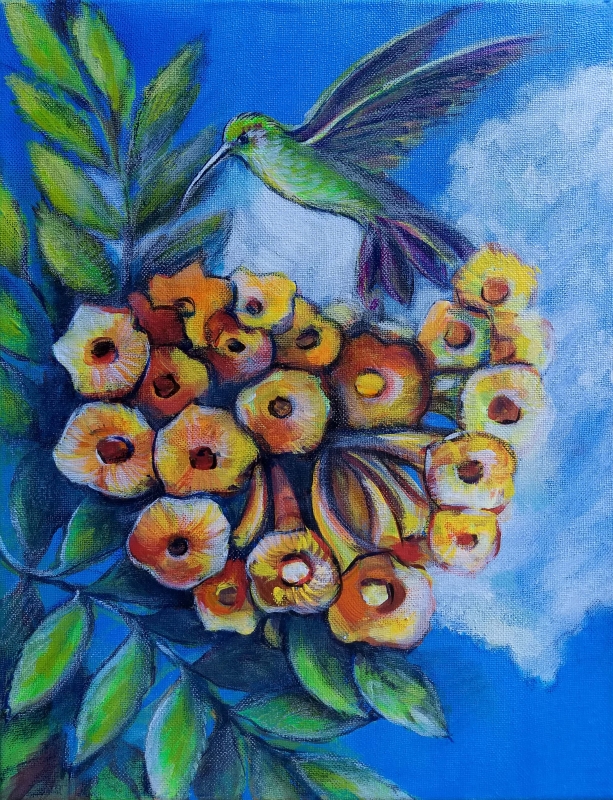 sky Angel by artist Anastasia Shimanskaya